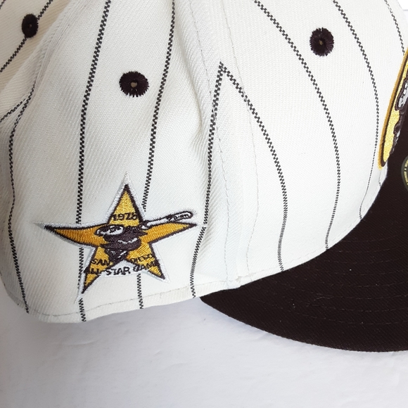 New Era Fitted Exclusive Fitted San Diego Padres All Star Game Brown 21281214 - Picture 4 of 7